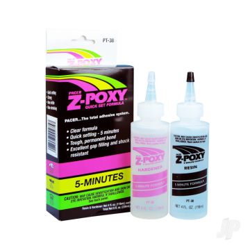 PT38 Z-Poxy 5 Minute Epoxy 8oz (Box of 6) 5525780