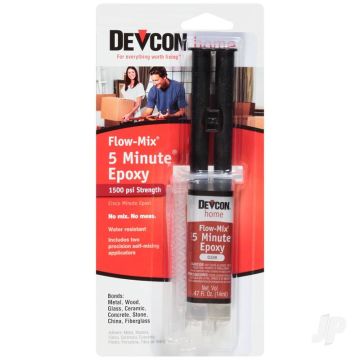 5 Minute Epoxy Flow-Mix (14ml Syringe) DEV20445