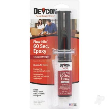 60 Second Epoxy Flow-Mix (14ml Syringe) DEV21445