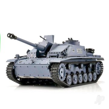 Heglong Tank 1:16 German Stug III with Shooter Smoke and Sound - Shop Soiled