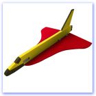 EPP Space Shuttle Yellow / Red
