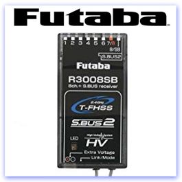 Futaba R3008sb 2.4ghz FHSS SBUS Telemetry 8 Channel Receiver for sale online 